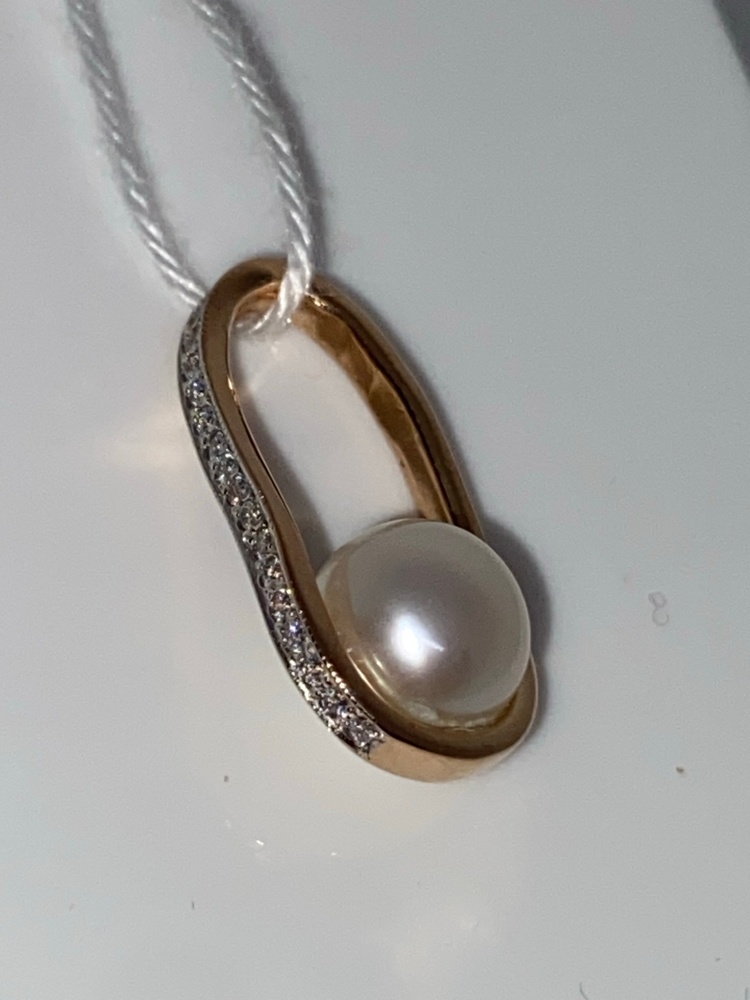 ПОДКМИ585 ПОДВЕСКА С КАМНЯМИ (Au 585)