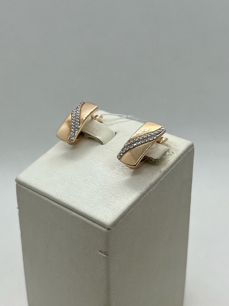 СЕРЬГИ С КАМНЯМИ (Au 585)