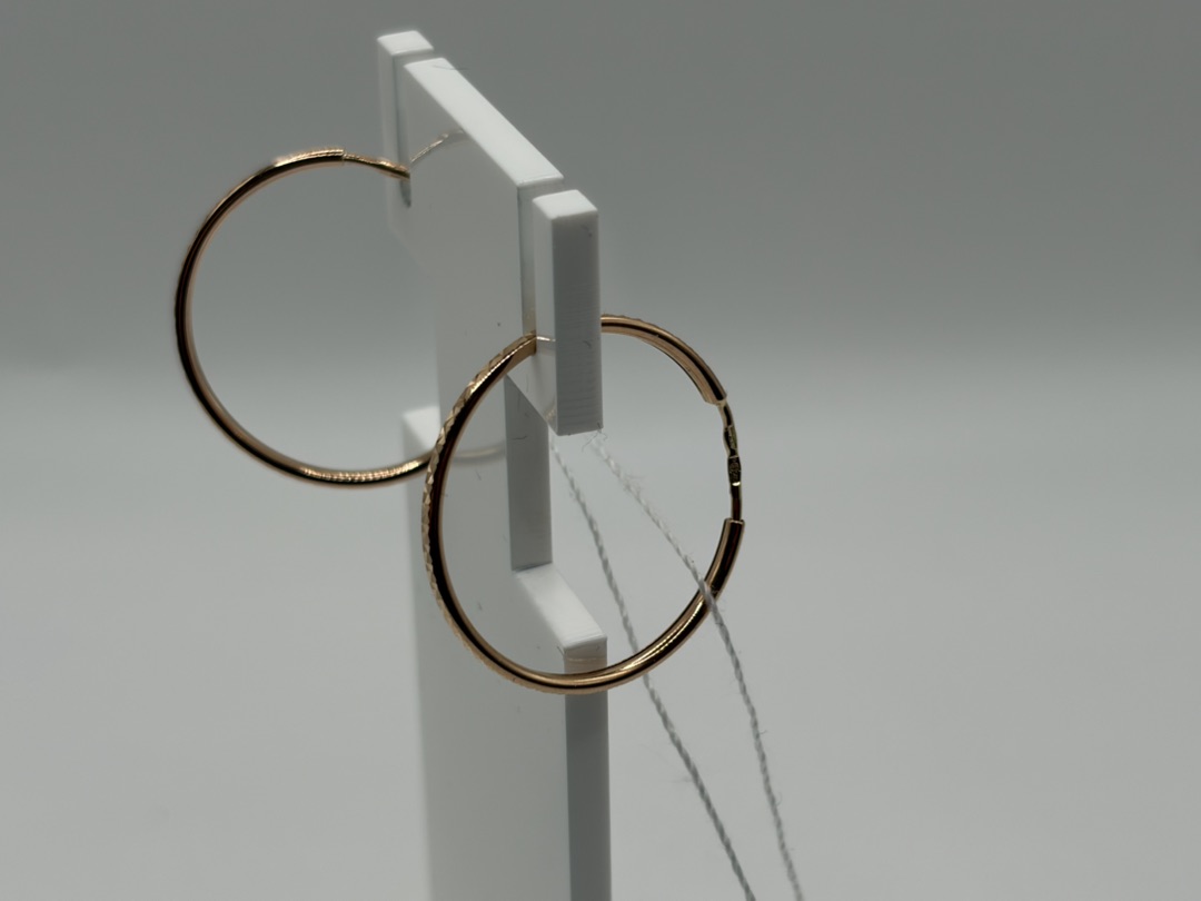 СЕРЬГИ КОНГО (Au 585)