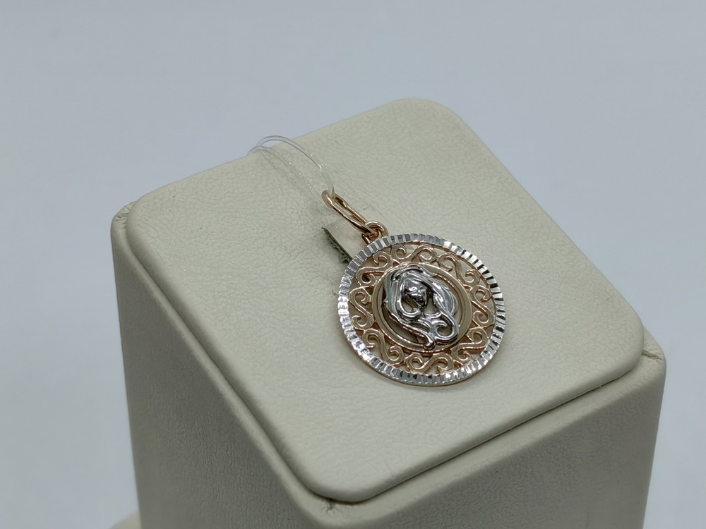 ПОДВЕСКА ЗНАК ЗОДИАКА ДЕВА (Au 585)