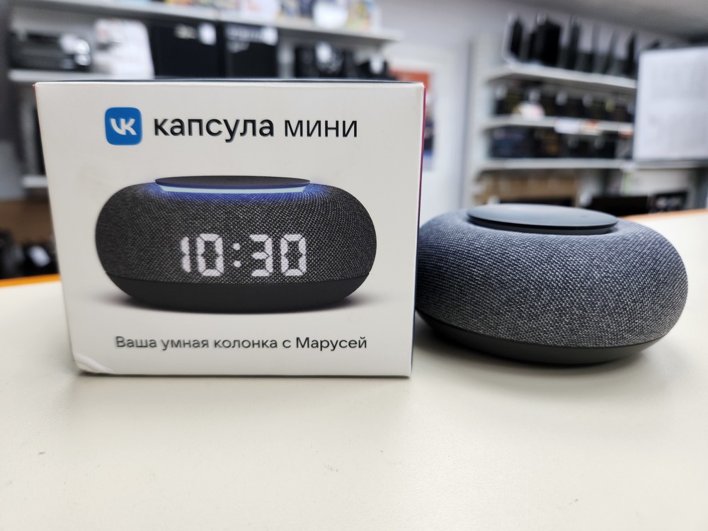 Умная колонка VK Капсула Мини