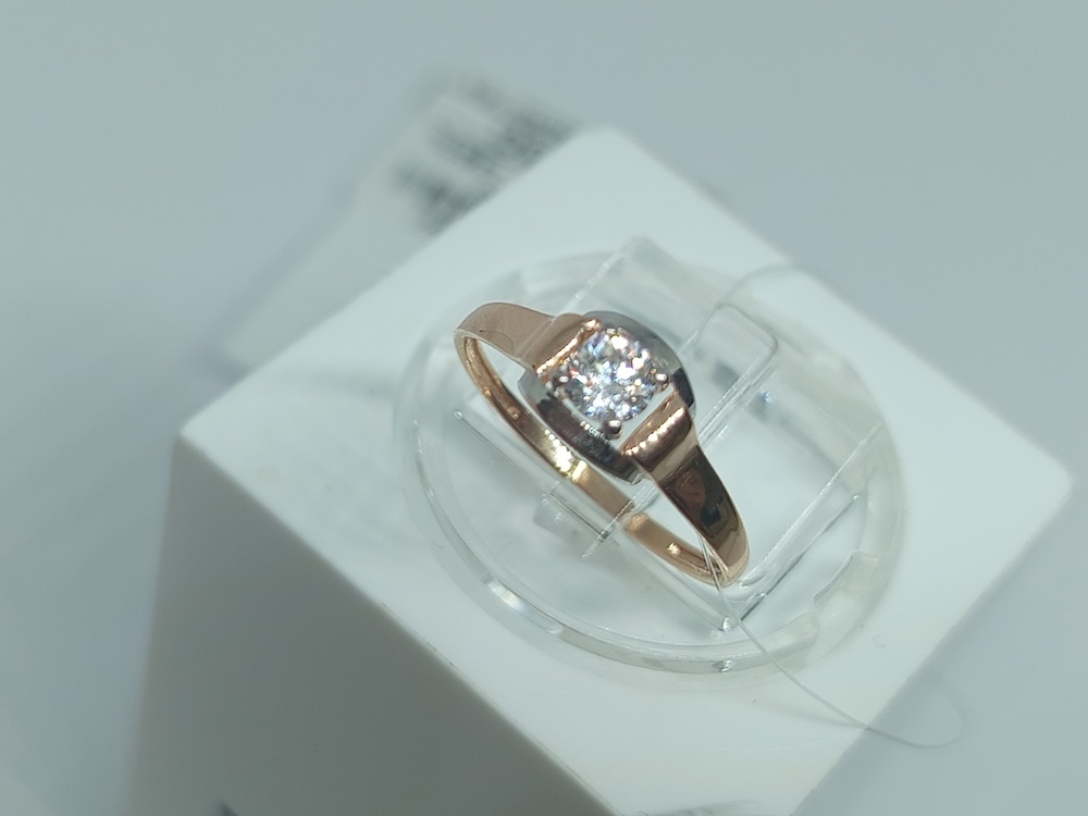КОЛЬЦО С КАМНЕМ (Au 585)