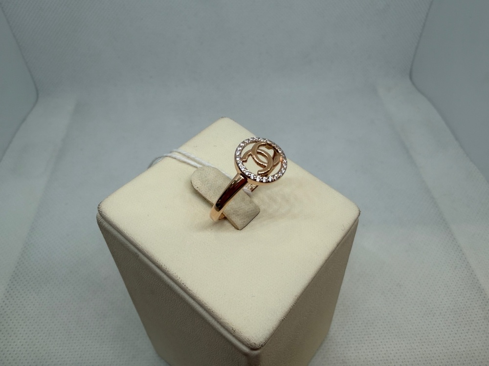 КОЛКМИ585 КОЛЬЦО С КАМНЯМИ (Au 585)
