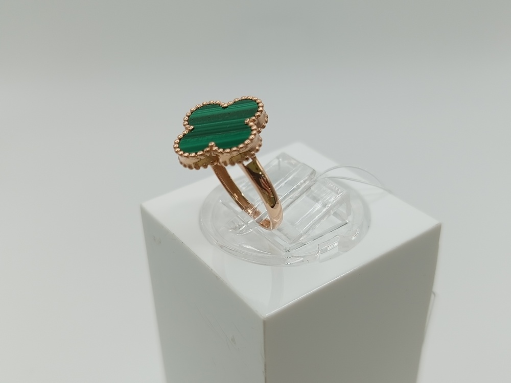 КОЛЬЦО МАЛАХИТ (Au 585)