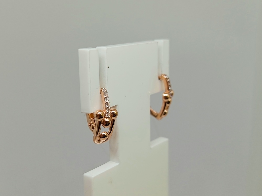 СЕРЬГИ С КАМНЯМИ (Au 585)