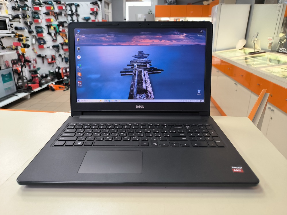 Ноутбук DELL; A9-9425, AMD Radeon (TM) Graphics, 4 Гб, Нет, 500 Гб