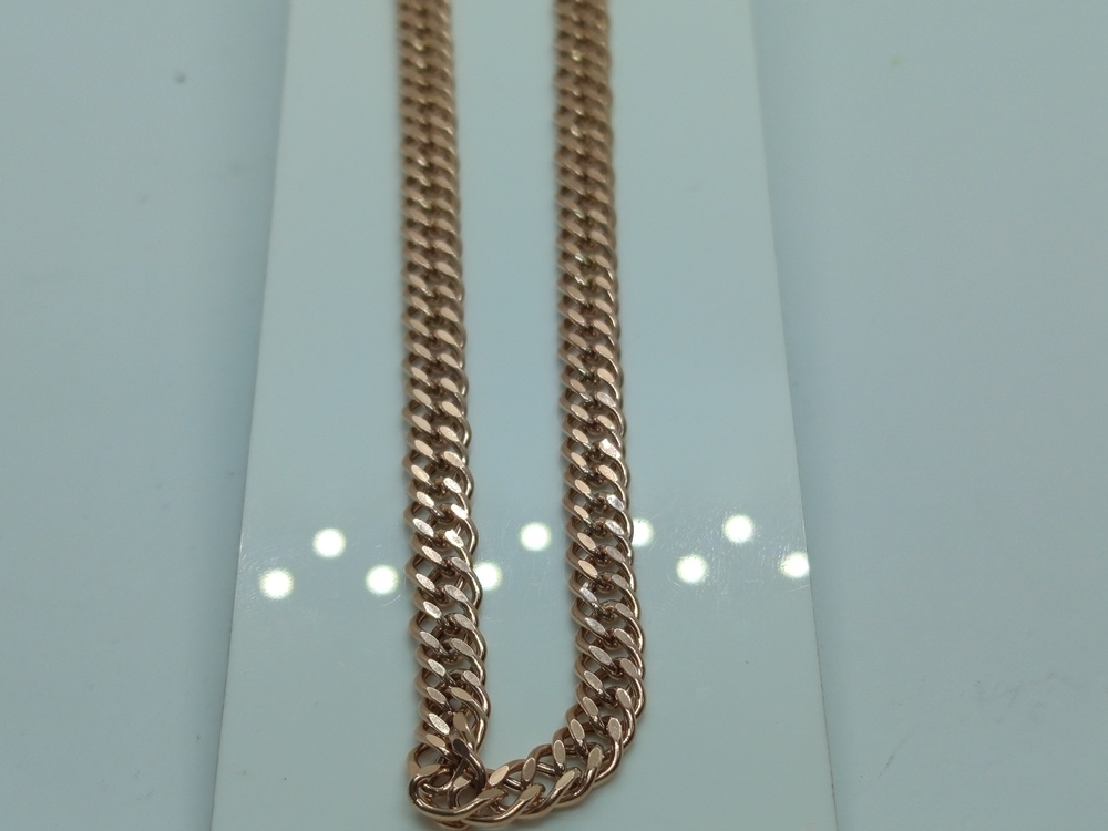 ЦПР2585 ЦЕПЬ ПУСТОТЕЛАЯ Ромб двойной (Au 585)