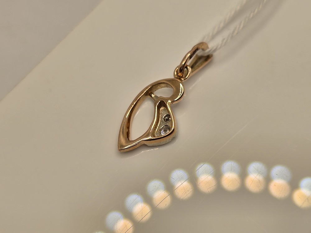 ПОДВЕСКА С КАМНЯМИ (Au 585)