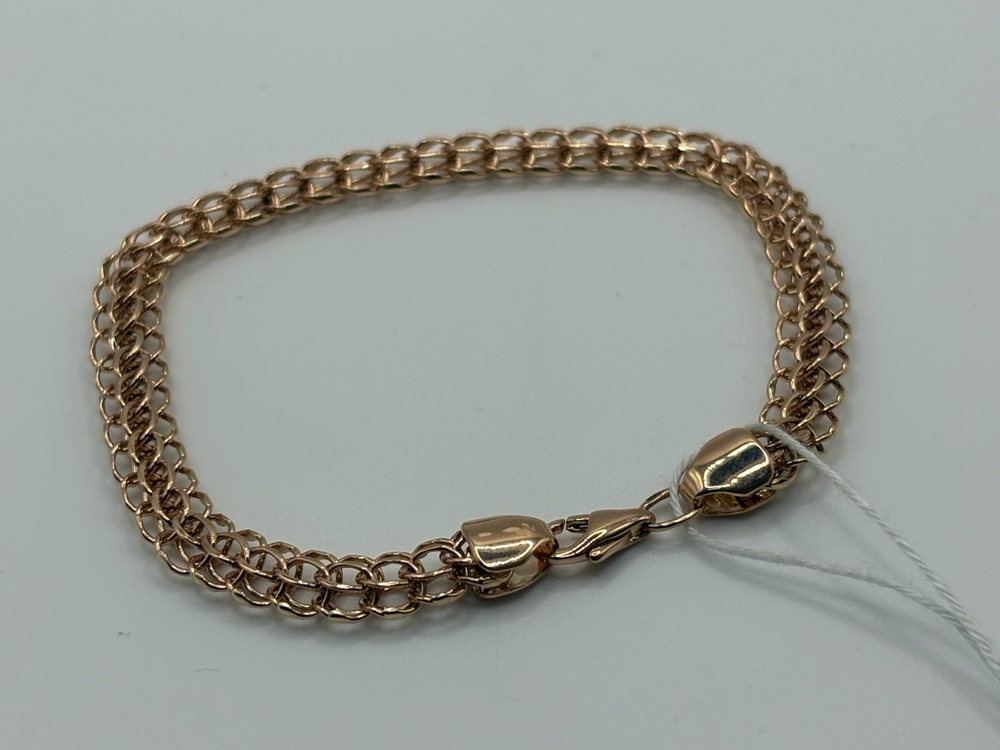 БРАСЛЕТ ПОЛНОВЕСНЫЙ Итальянка Au 585