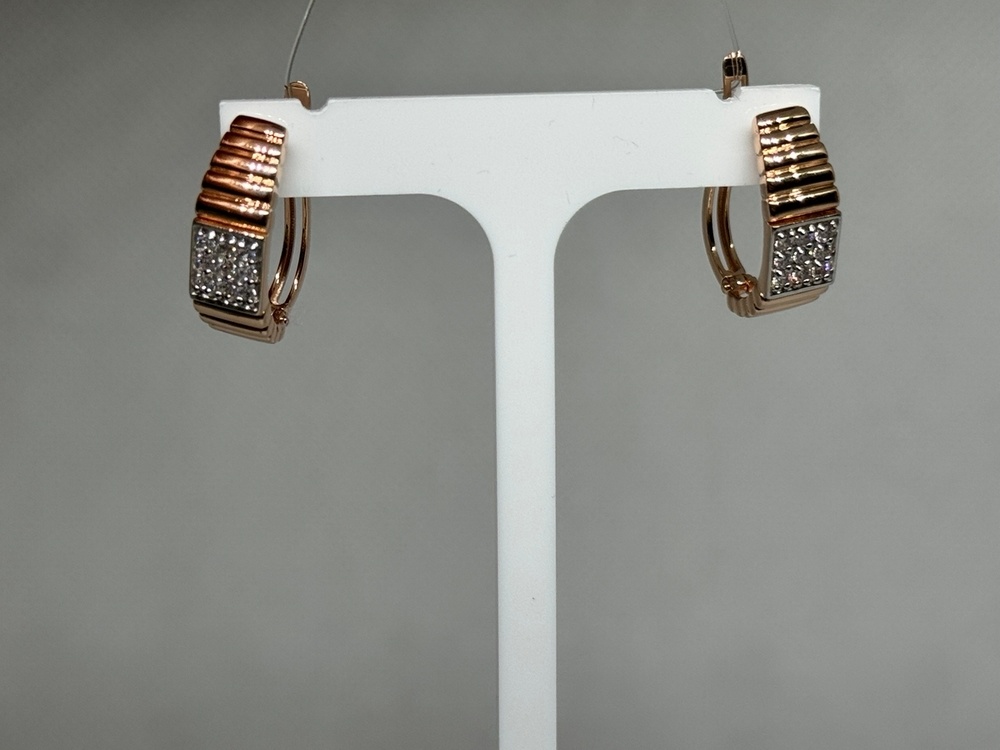 СЕРЬГИ С КАМНЯМИ (Au 585)