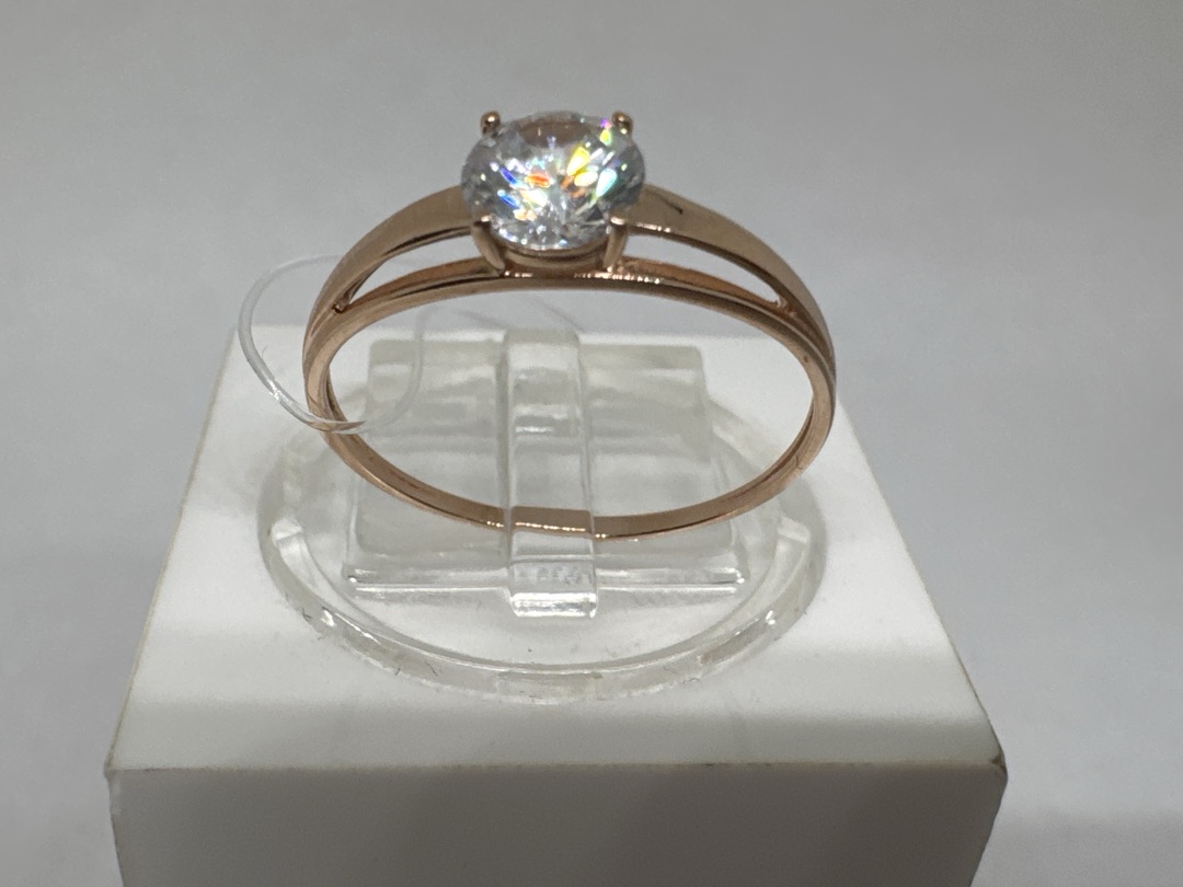 КОЛЬЦО С КАМНЕМ (Au 585)