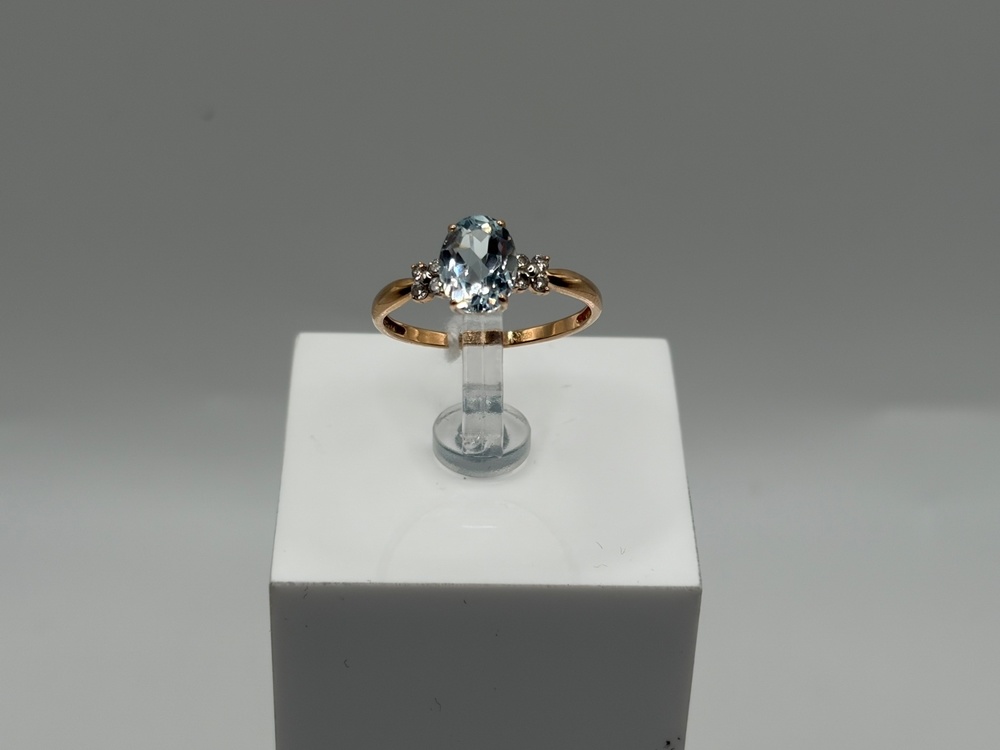 КОЛКМИ585 КОЛЬЦО С КАМНЯМИ (Au 585)