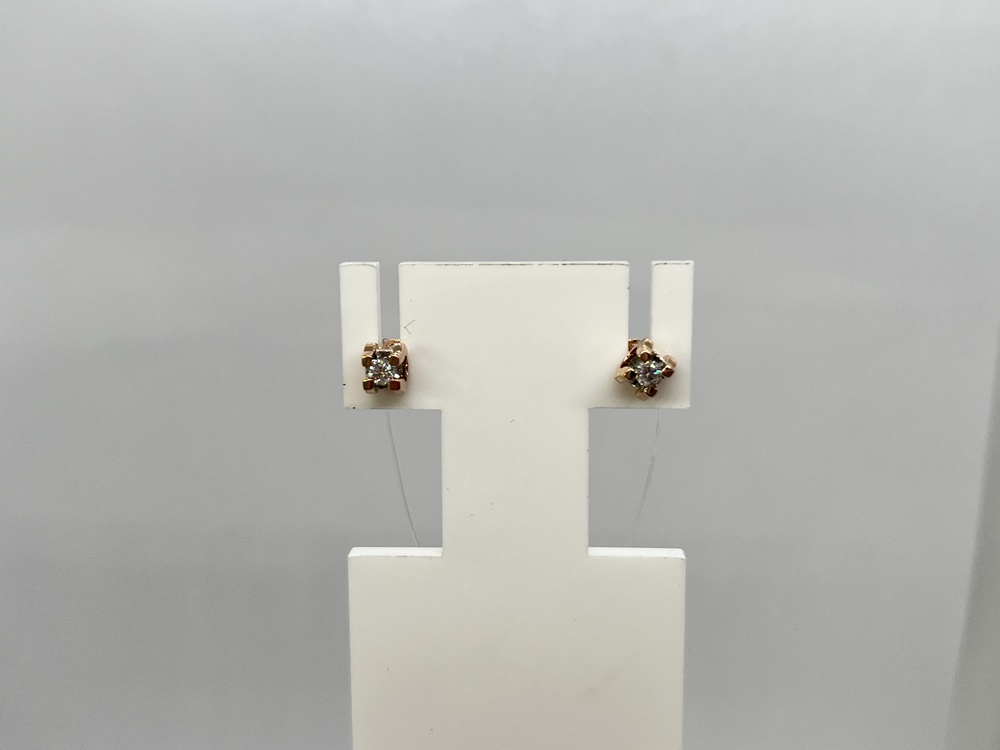 СЕРЬГИ ПУСЕТЫ (Au 585)