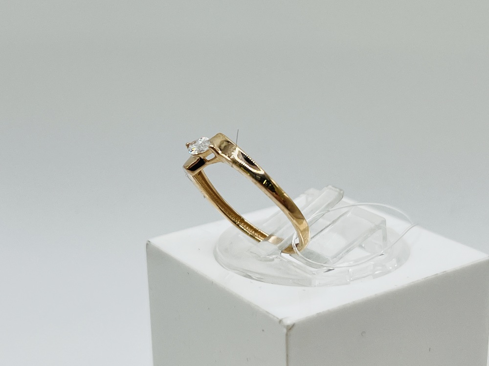 КОЛЬЦО С КАМНЕМ (Au 585)