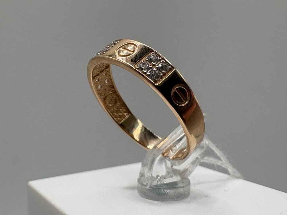 КОЛКМИ585 КОЛЬЦО С КАМНЯМИ (Au 585)