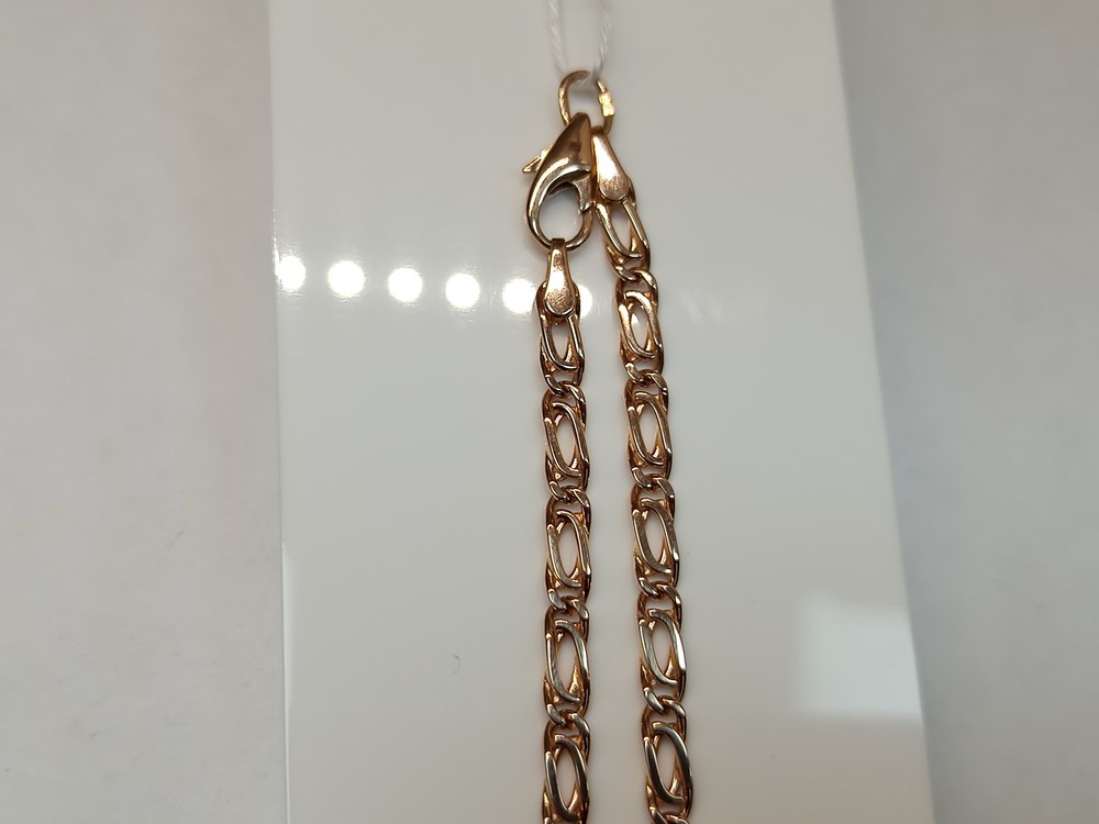 ЦЛПГ585 ЦЕПЬ ПОЛНОВЕСНАЯ Птичий глаз(глаз пантеры) (Au 585)