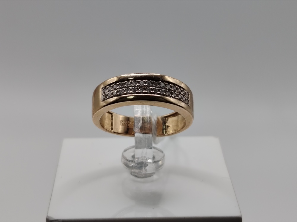 КОЛЬЦО БРИЛЛИАНТ Au 585