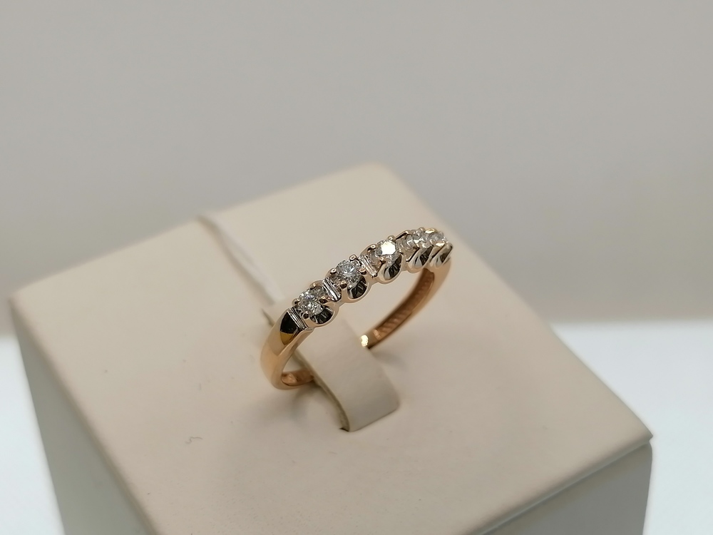 КОЛЬЦО БРИЛЛИАНТ Au 585