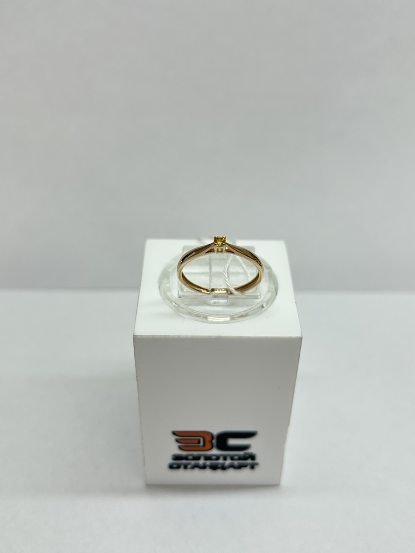 КОЛЬЦО С КАМНЕМ (Au 585)