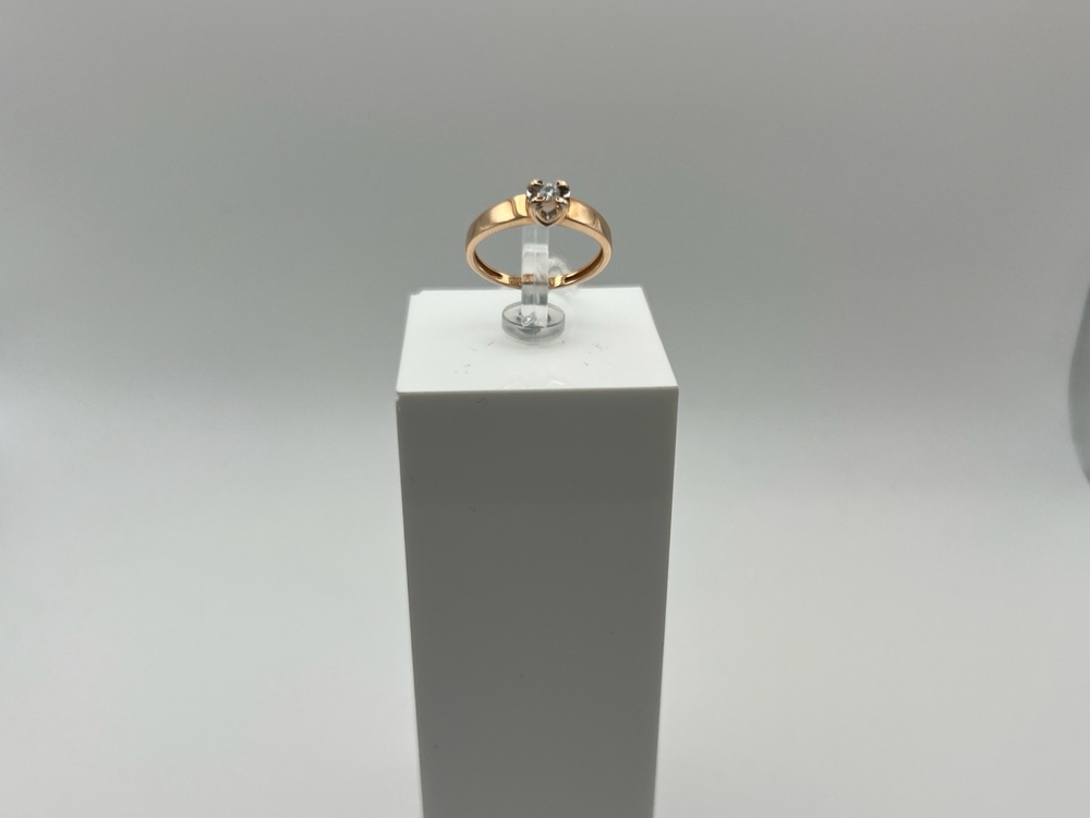 КОЛЬЦО БРИЛЛИАНТ Au 585