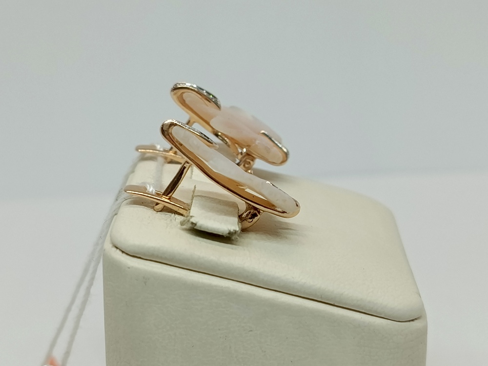 СЕРЬГИ С КАМНЯМИ (Au 585)