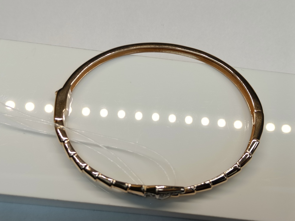 БРАСЛЕТ ЖЕСТКИЙ с камнями (Au 585)