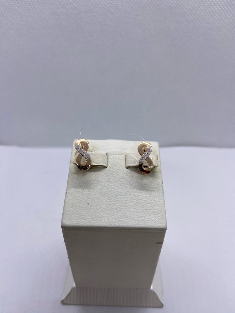 СЕРЬГИ С КАМНЯМИ (Au 585)