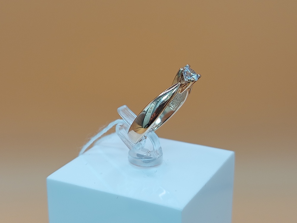 КОЛЬЦО С КАМНЕМ (Au 585)