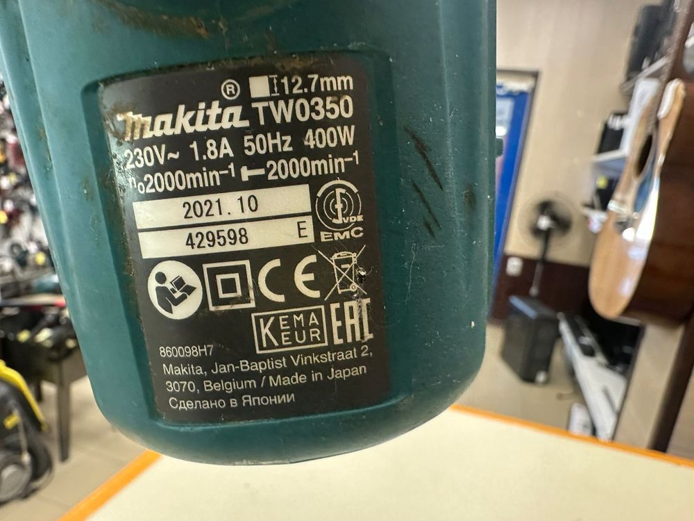 Гайковерт Makita TW0350