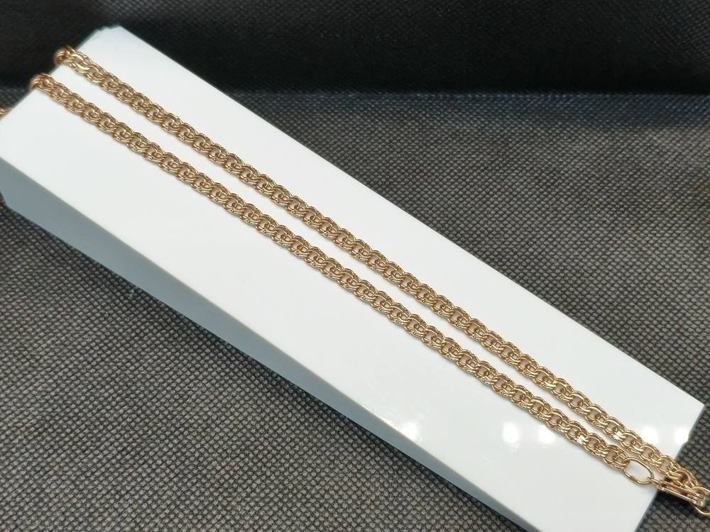 ЦЕПЬ ПОЛНОВЕСНАЯ Бисмарк (Au 585)