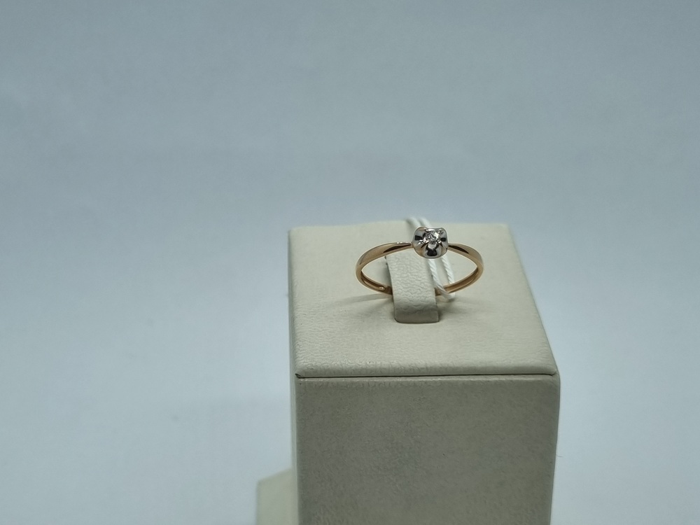 КОЛЬЦО БРИЛЛИАНТ Au 585