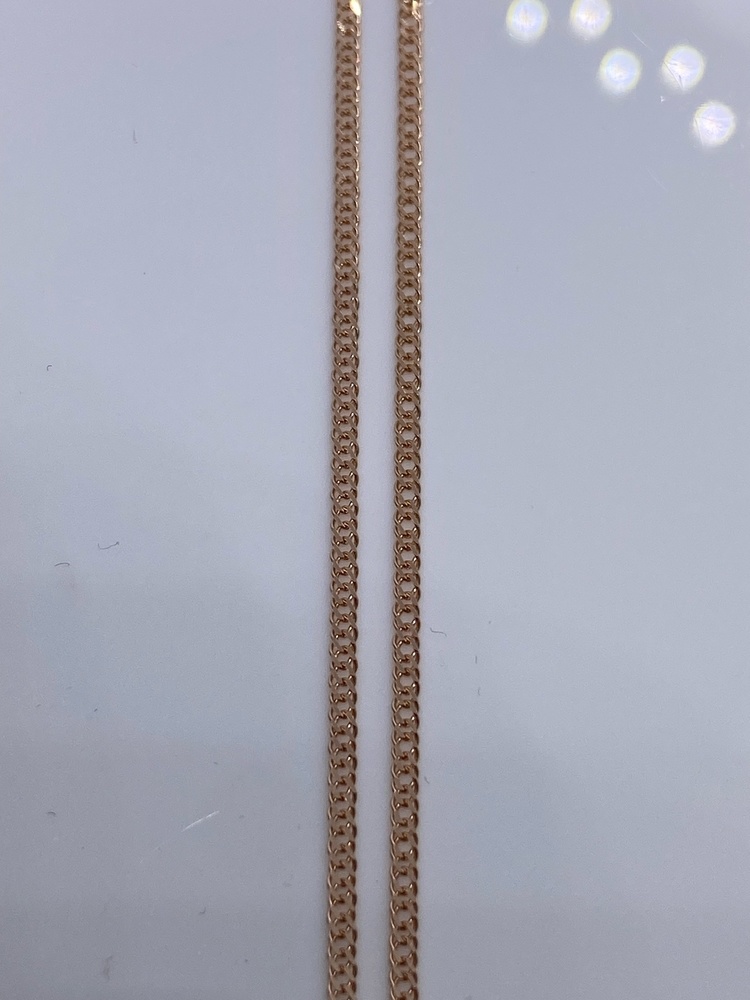 ЦЕПЬ ПОЛНОВЕСНАЯ Ромб двойной (Au 585)