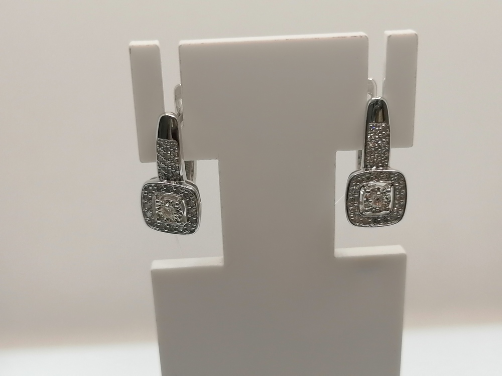 СЕРЬГИ БРИЛЛИАНТ (Au 585)