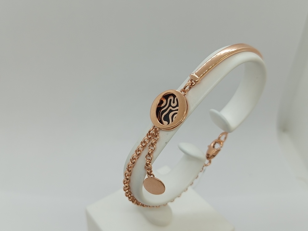 БРАСЛЕТ ЭМАЛЬ (Au 585)