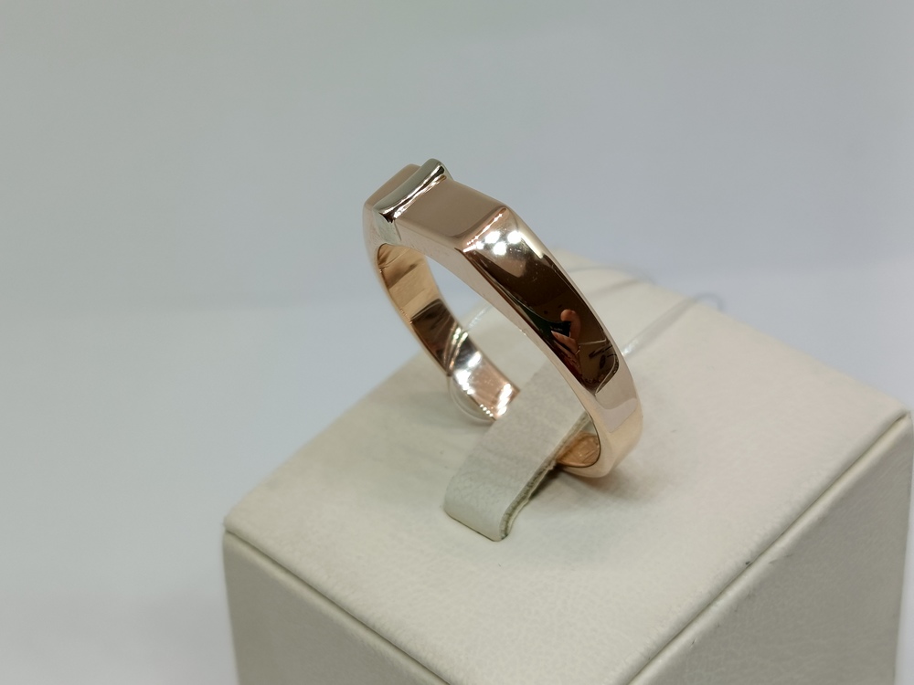 КОЛЬЦО ПЕЧАТКА без камня (Au 585)