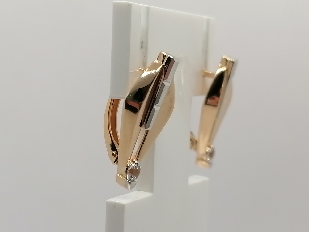 СЕРЬГИ ТОПАЗ (Au 585)