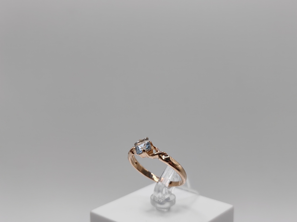 КОЛКМ585 КОЛЬЦО С КАМНЕМ (Au 585)