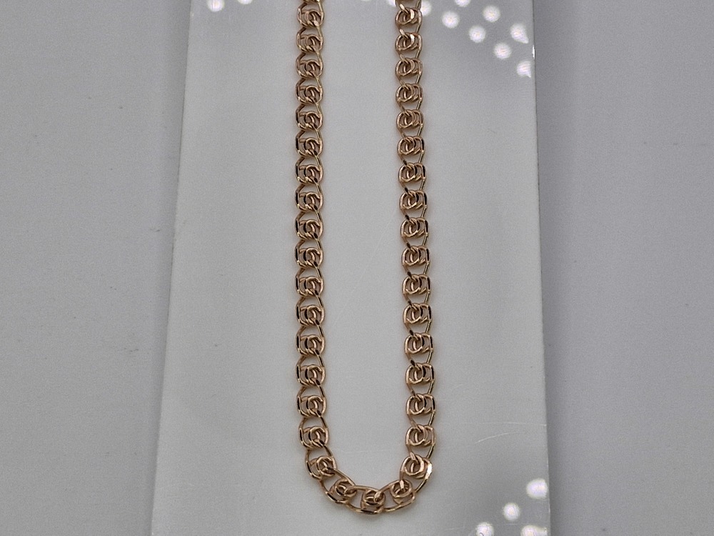 ЦЕПЬ ПУСТОТЕЛАЯ Лав (Au 585)