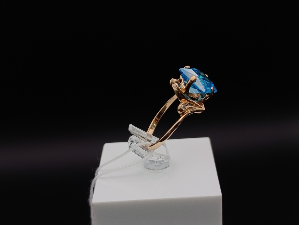 КОЛКМИ585 КОЛЬЦО С КАМНЯМИ (Au 585)