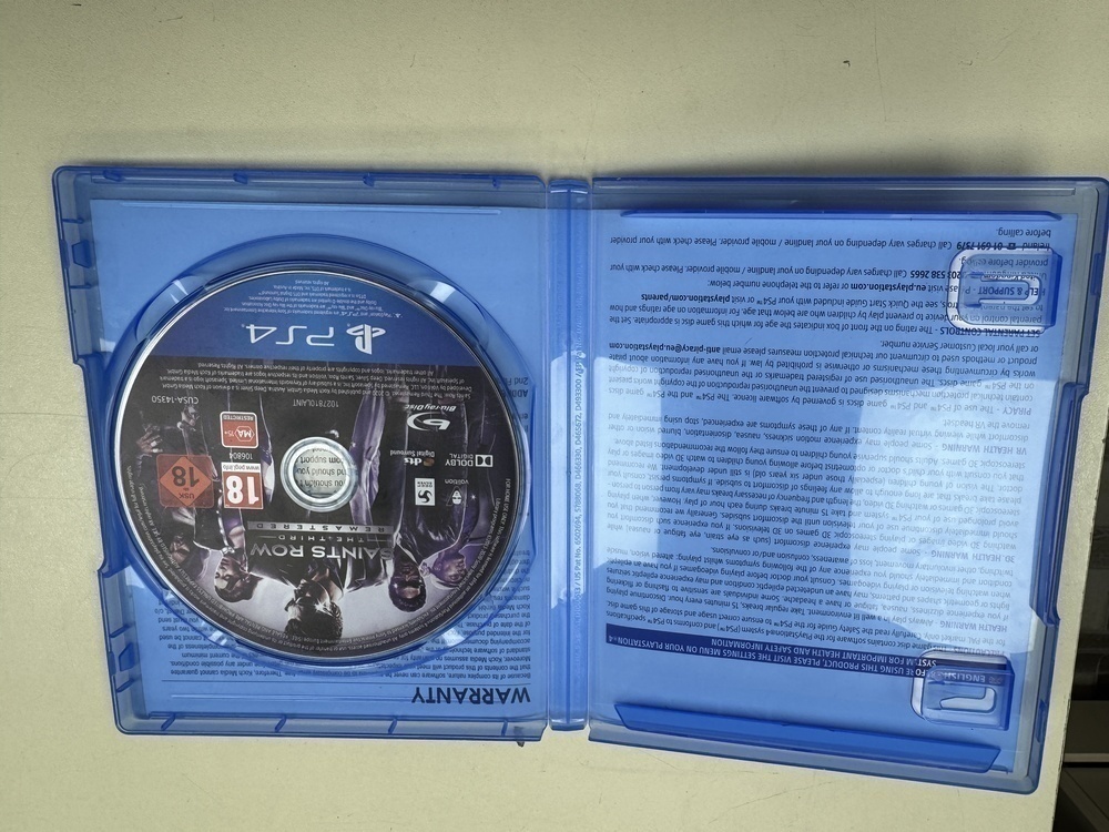 Игра Playstation 4 Saints Row Remastered