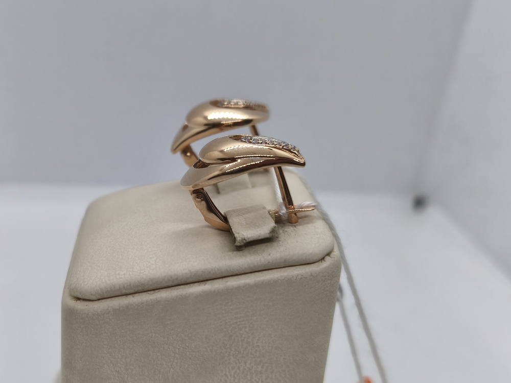 СЕРЬГИ С КАМНЯМИ (Au 585)