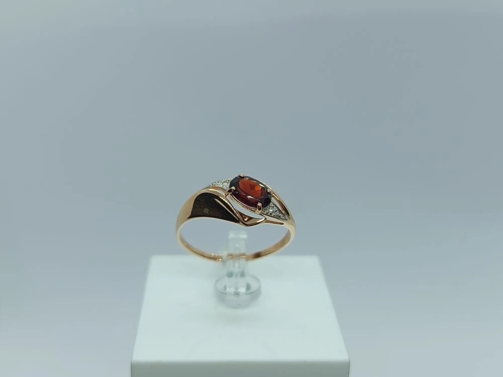 КОЛКМИ585 КОЛЬЦО С КАМНЯМИ (Au 585)