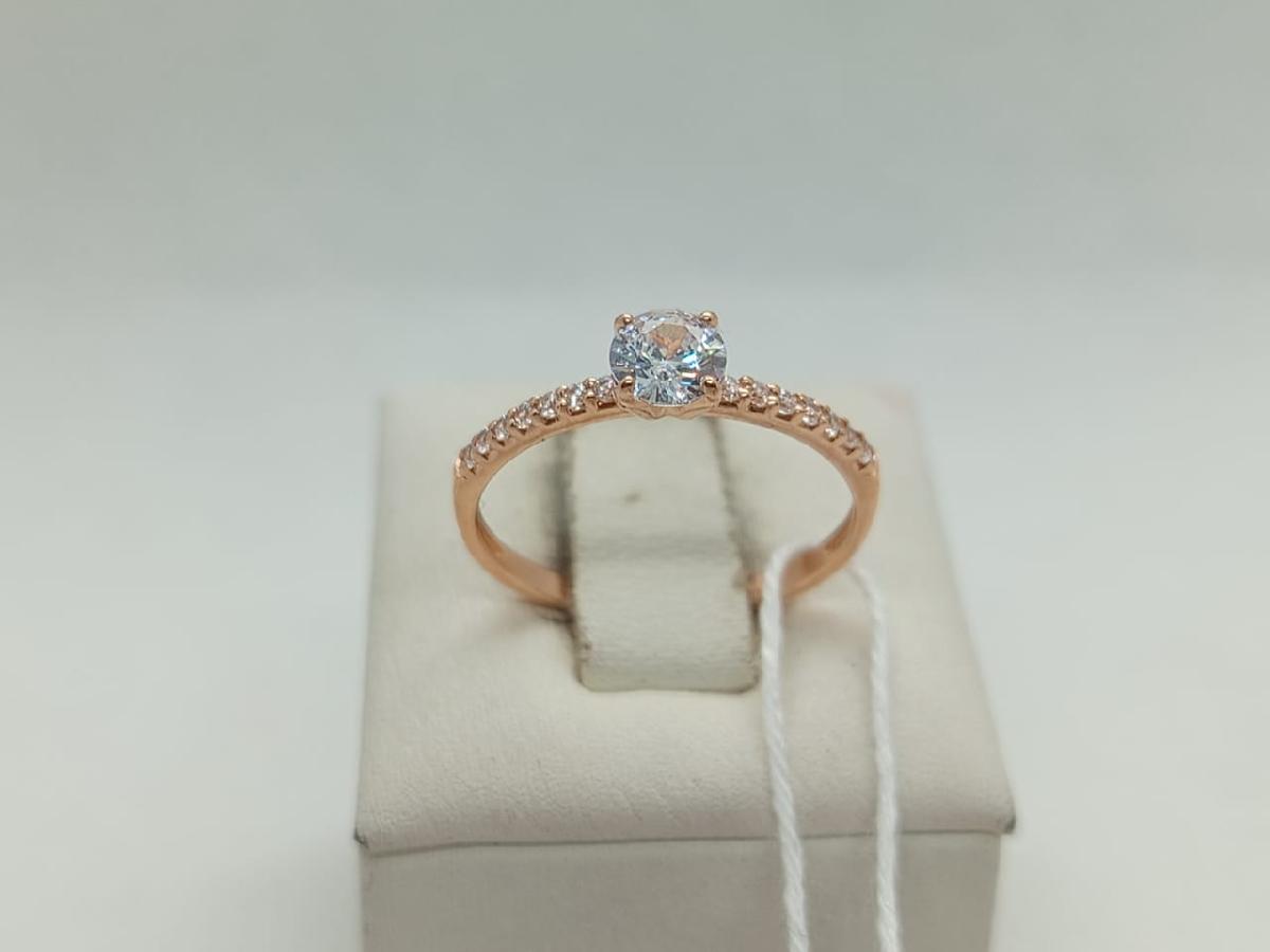 КОЛКМИ585 КОЛЬЦО С КАМНЯМИ (Au 585)