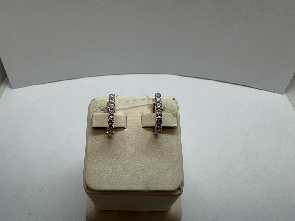 СЕРЬГИ С КАМНЯМИ (Au 585)