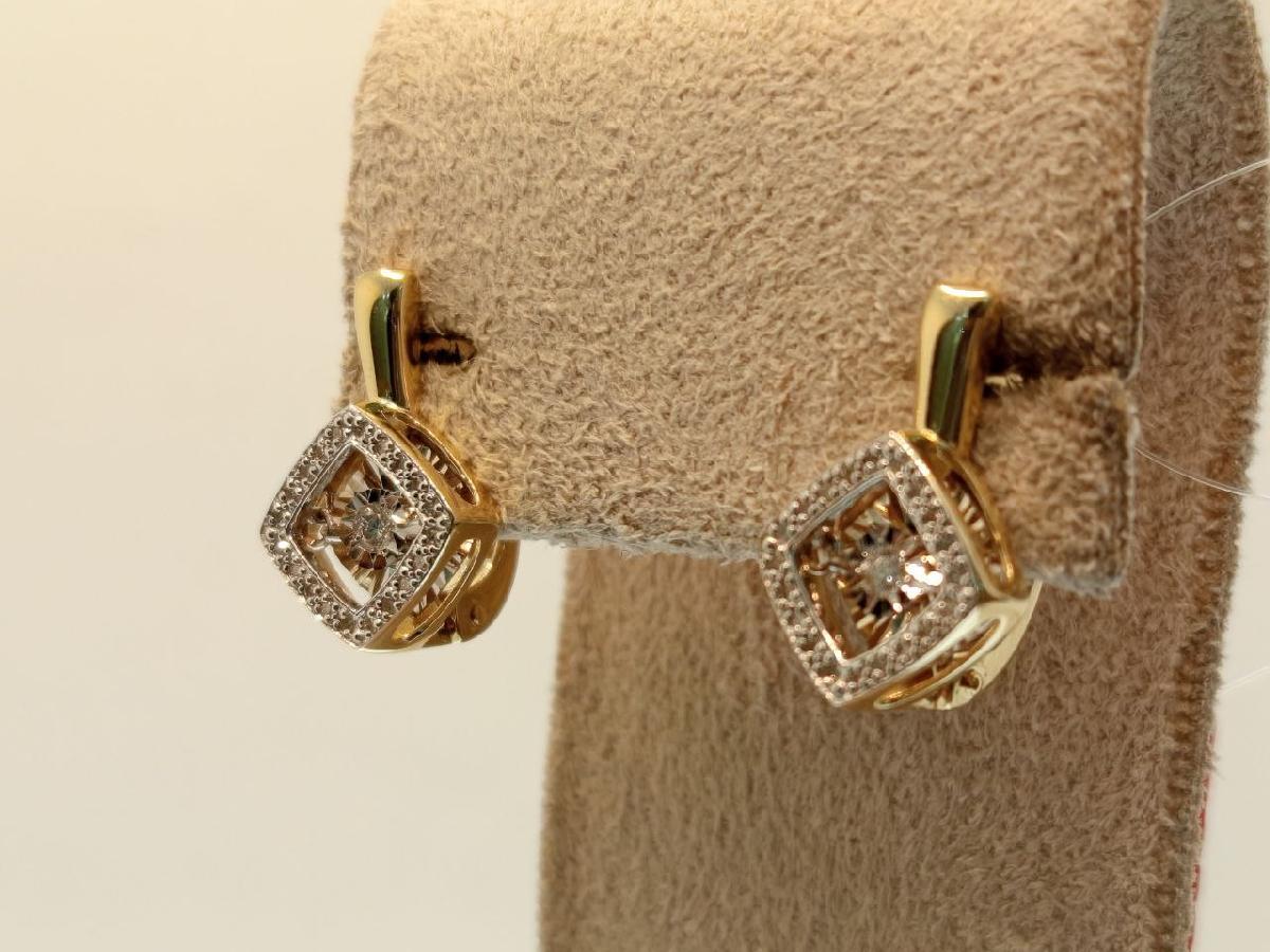 СЕРЬГИ БРИЛЛИАНТ (Au 585)