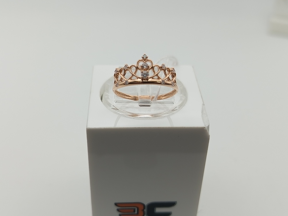 КОЛКМИ585 КОЛЬЦО С КАМНЯМИ (Au 585)