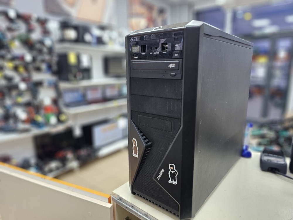 Системный блок ZALMAN; Ryzen 7 5700X, GeForce RTX 2060 Super, 32 Гб, 1 Tb, 1 Tb