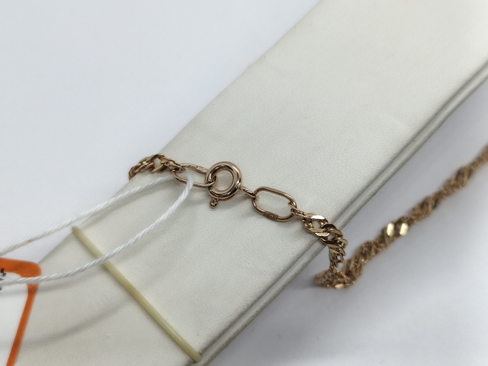 ЦЛСИ585 ЦЕПЬ ПОЛНОВЕСНАЯ Сингапур (Au 585)