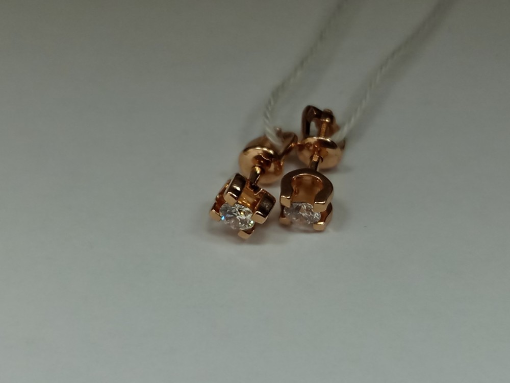 СЕРЬГИ БРИЛЛИАНТ (Au 585)