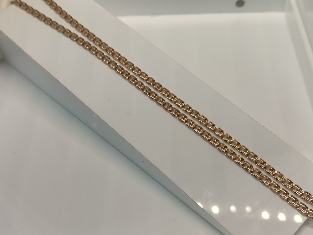 ЦЕПЬ ПОЛНОВЕСНАЯ Бисмарк (Au 585)